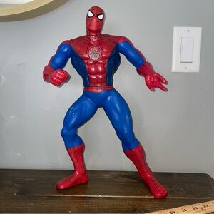 Vintage Spider-Man 1994 TOY BIZ-ELECTRONIC TALKING SPIDERMAN FIGURE